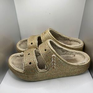 Unisex Crocs Classic Cozzzy Sandals Size W-10 M-8